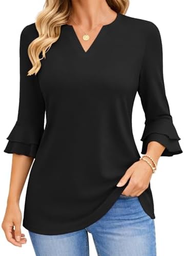Elbow and three quarter sleeves